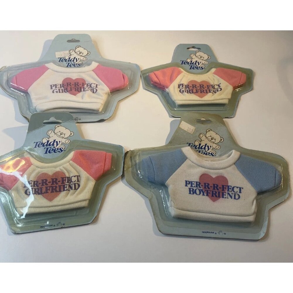 1986‎ Applause Teddy Tees NEW in package, Teddy Bear T-shirts 2 Sizes READ EL5